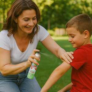 Spray Repellente per Insetti Zanzaux Family, Protezione 5 Ore, Non Irritante, Prodotto in Italia - Product Image 6