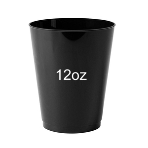 OEM Customized 12oz Frosted PET Plastic <strong>Cups</strong> Wholesale <strong>Reusable</strong> Mugs for Tea and All Occasions with Logo Customization - Product Image 3