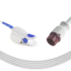 Biolight S12 SpO2 Sensor M12 <span class=keywords><strong>S</strong></span> M Serie 9Pin Spo2 Sonda - Product Image 1