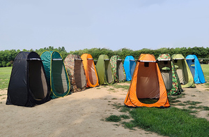 Cabina Portátil Plegable para Vestirse, Inodoro, o <span class=keywords><strong>Ducha</strong></span>, Carpa de Cambio, Carpa de Privacidad, Impermeable para Exteriores y <span class=keywords><strong>Camping</strong></span> - Product Image 3