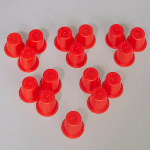 بلاستيك قابل للتخصيص سهل تفكيك سدادات مدببة بحافة كبيرة لحماية الشحن - Product Image 5