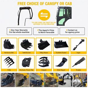 Mini-excavatrice japonaise Ctx 8010 Yiwu, 1,8 tonne, moteur haute puissance, garantie 5 ans - Product Image 3