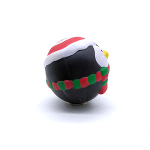 Forme personnalisée animal mignon cadeau de Noël jouet personnalisé Kawaii <span class=keywords><strong>balle</strong></span> <span class=keywords><strong>anti</strong></span>-<span class=keywords><strong>stress</strong></span> pingouin pour la promotion - Product Image 5