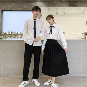 Vente en gros Coton Blanc Unisexe Collège Université <span class=keywords><strong>Lycée</strong></span> Étudiant Uniformes Scolaires Chemises <span class=keywords><strong>Blouse</strong></span> - Product Image 2