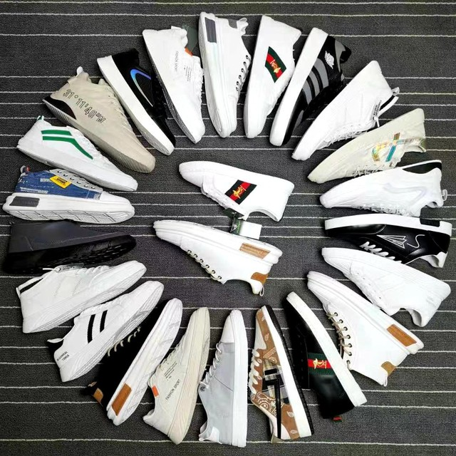 Women's shoes in stock sports shoes for adult factory direct young girls' children white shoes in stock