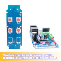 ECD-2S 2 boutons à vitesse unique grue système industriel 12V-65V 65V-440V palan radio sans fil rf interrupteur de télécommande intelligent