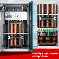 Régulateur de tension automatique triphasé WF.EL SBW-600kva 380V AC, interface tactile, haute efficacité, cuivre CE