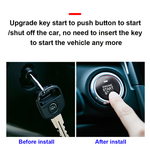 Hệ thống khởi động từ xa đa năng, nút khởi động bằng nhấn, hệ thống mở cửa không cần chìa khóa PKE, hệ thống chống trộm cho ô tô, đánh lửa từ xa - Product Image 5