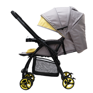 Cochecito de bebé plegable de tela oxford con asa reversible y una mano, barato - Product Image 2