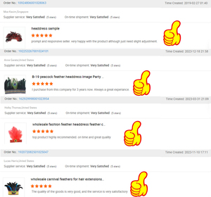 Carnival Đảng thiết kế đơn giản trang trí lông mũ cho bản địa thủ công - Product Image 2