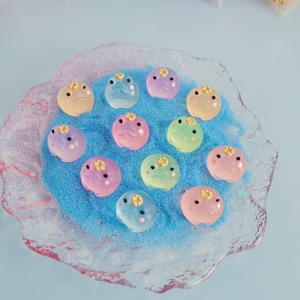 100 pezzi corona luminosa rana statuetta camera decorazione in resina decorazione per la <span class=keywords><strong>casa</strong></span> animali cartoni animati in miniatura Micro paesaggio <span class=keywords><strong>casa</strong></span> delle bambole - Product Image 1