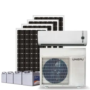 Aire acondicionado inversor R32 alimentado por energía solar Sistema de aire acondicionado de CA solar