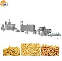 Machine automatique de fabrication de snacks extrudés et frits, chips de blé et de maïs, ligne de production de snacks Sala Bugle