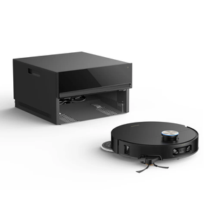Robot Aspirador y Mopa Ultrafino de 3.13 Pulgadas con Succión de 35,000Pa, Autovaciado, Recarga Automática y Entrada de Agua para Limpieza Automática - Product Image 2