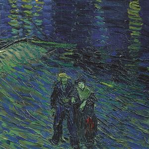 Riproduzione <span class=keywords><strong>di</strong></span> Livello Museale della <span class=keywords><strong>Notte</strong></span> <span class=keywords><strong>Stellata</strong></span> <span class=keywords><strong>di</strong></span> Vincent <span class=keywords><strong>Van</strong></span> <span class=keywords><strong>Gogh</strong></span>, Paesaggio del Rodano Impressionista, Alta Risoluzione, Ecologica - Product Image 4