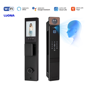 <span class=keywords><strong>2026</strong></span> नवीनतम एआई स्मार्ट डोर लॉक हाउस सुरक्षा डिजिटल ट्यूया रिमोट कंट्रोल फेस रिकग्निशन फिंगरप्रिंट आउटडोर स्मार्ट डोर लॉक - Product Image 1