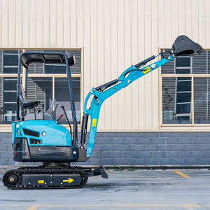 Envío gratis 1 tonelada 1.2ton 1,5 T Mini máquina excavadora motor pequeño excavadora barato Mini excavadora Micro excavadora con accesorios - Product Image 1