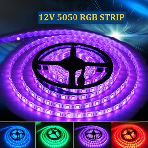 Al Aire Libre impermeable IP65 Flexible 12V Lámpara decorativa 5M RGB Smart <span class=keywords><strong>LED</strong></span> <span class=keywords><strong>Strip</strong></span> Light Channel con control remoto - Product Image 4