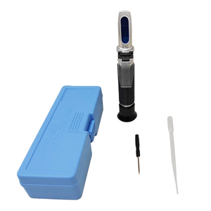 Instrument de mesure professionnel OEM Portable 0-80% teneur en éthanol mètre réfractomètre d'<span class=keywords><strong>alcool</strong></span> pour les boissons de fermentation du vin - Product Image 4