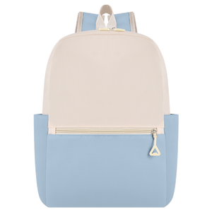 Custom Logo OEM Student School <b>Backpack</b> Factory Direct <b>Simple</b> Solid Color with Waterproof Zipper Closure for Promotion Gift - Product Image 6