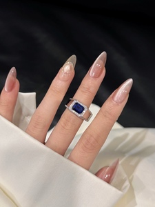 Anillo de oro de 9k Xinfly con diamante de laboratorio, anillo de compromiso, joyería de moda, anillo de boda, diseño personalizado para hombre - Product Image 2