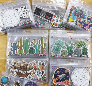 Transferts personnalisés pour gobelets en silicone durable, résistants aux UV, double face, avec motif de dessin animé - Product Image 2