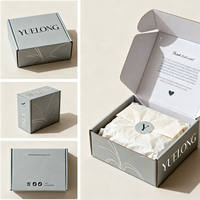Boîte d'emballage en papier ondulé de luxe personnalisée avec logo OEM, boîte cadeau, boîte d'expédition, boîte de colisage pour cosmétiques