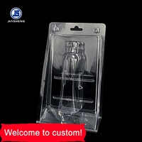 Emballage personnalisé en blister plastique, boîte d'emballage en blister plastique jetable
