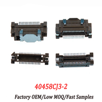Connecteur carte à carte 40458CJ3-2, 30 broches, pas de 0,635 mm, compatible Molex 53627-0374, type de verrouillage SMT, connecteur BTB
