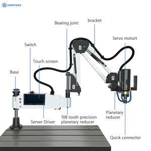 Máquina Roscadora Automática M3-M16 - Brazo Articulado de 3 Ejes con Control PLC, Torque 220V, Roscado para Acero/Aluminio, Roscadora Controlada por PLC - Product Image 3