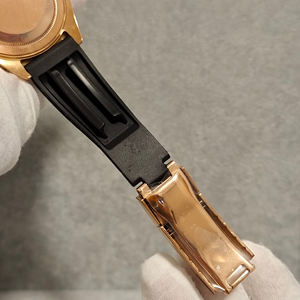 セラミックベゼル2813自動移動防水サファイアガラスゴムストラップブラウンダイヤル - Product Image 5