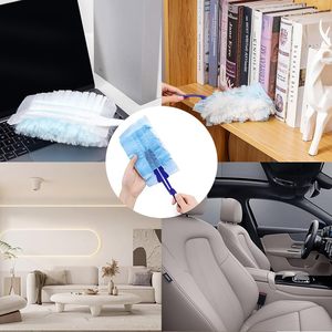 Recharge de plumeau 2025 pour plumeau Swifferr, 30 recharges de plumeau à usage intensif, plumeau multi-surfaces 360 + <span class=keywords><strong>1</strong></span> poignée - Product Image 5