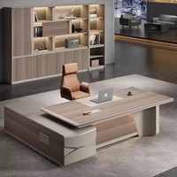Chaise de bureau de direction de luxe à dossier haut, pivotante, pour PDG et administrateurs, style traditionnel