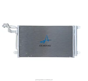 Auto Condensador de ar para Audi A1/SEAT Ibiza/Fabia/Roomster/Volkswagen Polo, OEM: 34D820411/6R0820411D