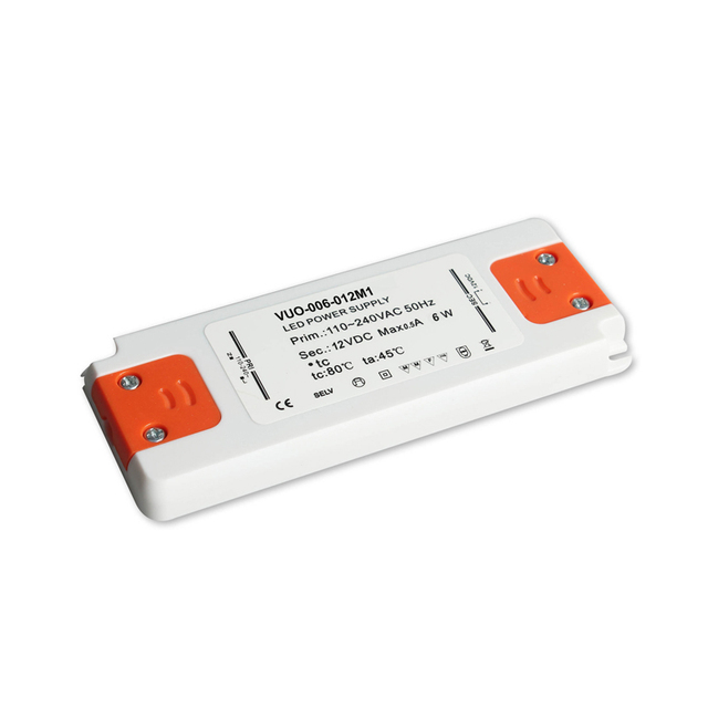 Widely Use Mini 500ma 0.5a 6W Constant Voltage AC 110-240V DC 12V Single Output LED Driver Power Supply for Low Voltage Lighting