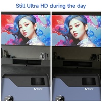 Nouveau projecteur intelligent OEM 700D+ 9000 Lumens compact et portable, Android 9, 4 Go, 4K HD, haut-parleur intégré 10W, double Wi-Fi, inclinaison 40 degrés