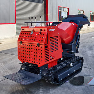 Mini bétonnière de type chenille AIDE de haute qualité avec moteur diesel KUBOTA, pompe principale, productivité de 2 m/h, certifiée CE - Product Image 5