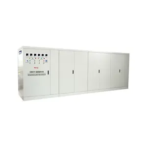 SBW-F-1000KVA stabilisateur de régulateur de tension automatique industriel triphasé 380V 415V avec courant alternatif et trois servomoteurs