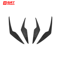Ailerons latéraux de pare-chocs avant en fibre de carbone sèche style CFA pour BMW M3 G80 G81 M4 G82 G83 2021+