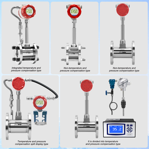 <span class=keywords><strong>Vortex</strong></span> flowmeter voor vloeibaar gas, stoom, flens 4-20mA uitgang, 1,5% nauwkeurigheid, LCD display - Product Image 4