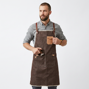 Tablier de cuisine moderne pour restaurants et bars avec poches intégrées – Garde les outils et gadgets à portée de main – Tablier personnalisé pour la cuisine - Product Image 1