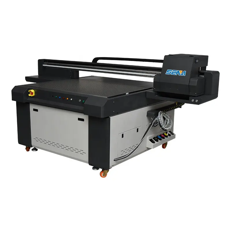 Digital 6 Color Pen Id Card CD PVC Glass Leather Printing Machine Inkjet Flatbed 1390 Uv Printer