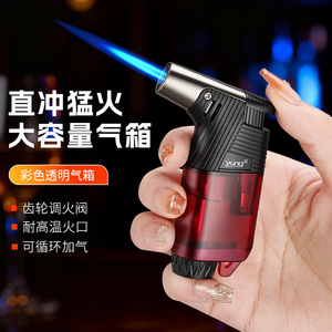 ไฟแช็คแก๊สใส Xing แบบอิเล็กทรอนิกส์ เปลวไฟสีฟ้า ทนลม ใช้ในครัว - Product Image 2
