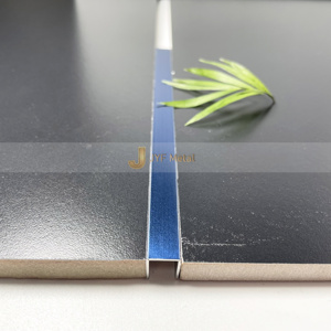 JYFMETAL 304 Plinthe en acier inoxydable en forme de U avec canal en U, étanche et durable pour appartement, garantie 5 ans - Product Image 6