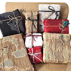 Oemrollingpaper 벌집 종이 포장 포장 공예 포장 롤 공예 롤 선물 포장지 벌집 종이 블랙 - Product Image 5