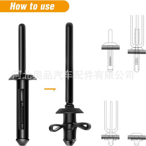 <b>Blind</b> Rivets Wheel Arch Clips For Ford Chrysler Jeep 6501559 6506007AA 10184895 N803862-S <b>Plastic</b> Nylon POMPP Auto Fastener - Product Image 3