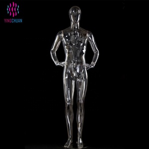 Yüksek kaliteli erkek manken şeffaf mankenler tam vücut temizle manken - Product Image 1