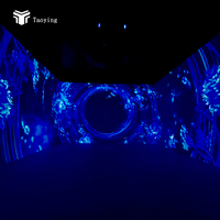 Salle de projection immersive, projecteur holographique 3D, cartographie immersive pour restaurant, hôtel, mariage, galerie d'art