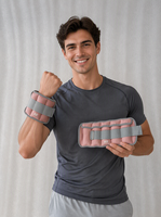 Vente directe usine – Poids de poignet et de cheville réglables en néoprène pour fitness, couleurs variées