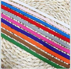 Cordon plat en polyester double couche à âme creuse de 10 mm, 200 couleurs, pour bricolage, idéal pour cordons de chutes, cordons de serrage, cordons de chapeaux, ceintures et lacets - Product Image 2